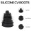 2PCS CV Boot  Kit, Universal Silicone CV Joint Boot with Clamps,  Temp Dustproof Cover 3