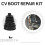 2PCS CV Boot  Kit, Universal Silicone CV Joint Boot with Clamps,  Temp Dustproof Cover 4