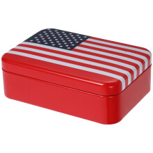 4Pcs Multi Color Candy and Cookie Storage Tinplate Boxes with Lid