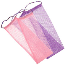 10Pcs Durable Nylon African Net Bath Scrubber for Shower Body Cleaning
