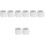 8Pcs Sturdy White PVC Replacement Slats for Vertical Window Blinds 5