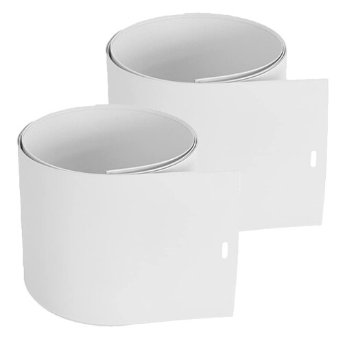 8Pcs Sturdy White PVC Replacement Slats for Vertical Window Blinds 2