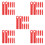 50Pcs Red Rubber Pool Stick Holder Multi-Functional Billiard Cue Rack 10