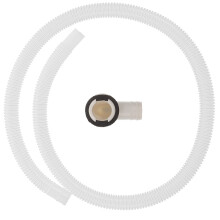2Sets Universal Drain Hose Kit for Air Conditioner Portable White