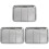 Mirror Finish Silver Baking Sheet with Removable Rack 3