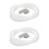 2Sets Universal Drain Hose Kit for Air Conditioner Portable White 7