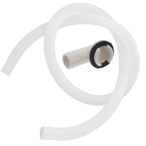 2Sets Universal Drain Hose Kit for Air Conditioner Portable White 2