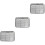 Mirror Finish Silver Baking Sheet with Removable Rack 6