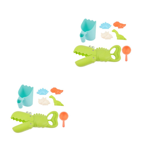14Pcs Kids Sand Toys Set Assorted Color PP Beach Digging Tools 1
