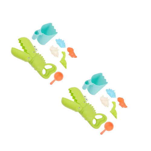 14Pcs Kids Sand Toys Set Assorted Color PP Beach Digging Tools 2