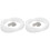 2Sets Universal Drain Hose Kit for Air Conditioner Portable White 4