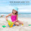 14Pcs Kids Sand Toys Set Assorted Color PP Beach Digging Tools 9