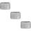 Mirror Finish Silver Baking Sheet with Removable Rack 10