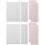 2Pcs Eva White Specimen Pinning Boards Butterfly Display Spreading Kit 5