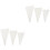 6Pcs White Polyester Cotton Piping Bag for Home Baking Decoration 3