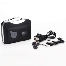 Cassette to MP3 Converter with Headphones and Playback, USB Tape to Digital Converter for Home