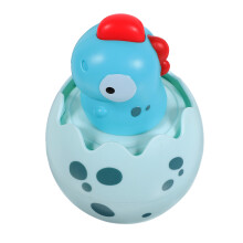 4Pcs Sky-Blue Plastic Dinosaur Bath Toys Baby Shower Toys for Kids