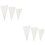 6Pcs White Polyester Cotton Piping Bag for Home Baking Decoration 6