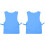 2pcs Cooling Vest Body Miss Polypropylene Coat 2