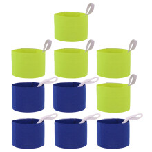 50Stk Nylon Kapitänsbinden Kinder Sport Armbänder Verstellbar Bunt
