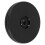 4Pcs Seamless Rotation Black Plastic Turntable Stand for Home Dining 3