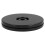 4Pcs Seamless Rotation Black Plastic Turntable Stand for Home Dining 2