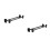 4Pcs Durable Steel Door Hinge for Fire Door Gap Control 4