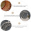 36Pcs Golden Dream Catcher Hoops Iron Frame for Crafting 6