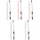 5Sets Metal Bracelet Wearing Tool Portable Assorted Color Helper 5
