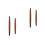 4Pcs Sturdy Wooden Rolling Pins Small Dough Roller for Home Use 7