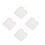 4Pcs Magnetic Pink Mini Whiteboards with Removable Hanging Rope 4