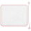4Pcs Magnetic Pink Mini Whiteboards with Removable Hanging Rope 1