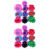 20Pcs Lightweight Juggling Scarves Soft Chiffon Dance Studio Props 7