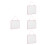 4Pcs Magnetic Pink Mini Whiteboards with Removable Hanging Rope 7