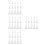 60Pcs White Craft Cones Foam Material for Christmas Tree DIY Projects 8
