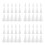 60Pcs White Craft Cones Foam Material for Christmas Tree DIY Projects 7