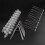 3Pcs Easy-Install Plastic Pigeon Spikes Silver for Bird Protection 10
