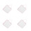 4Pcs Magnetic Pink Mini Whiteboards with Removable Hanging Rope 6