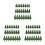 72Pcs Realistic Plastic Miniature Trees for Model Railway Decor Green 4