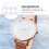 12Pcs Transparent Watch Glass Lens Round Flat Durable Screen Protector 8