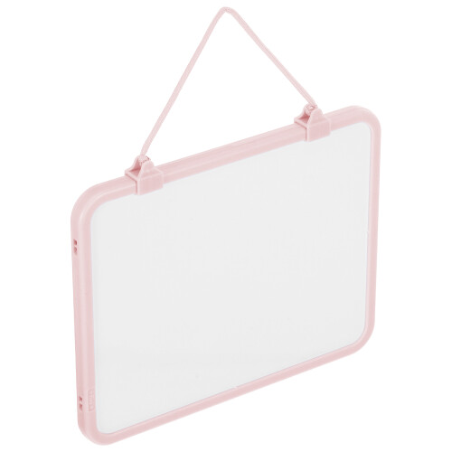 4Pcs Magnetic Pink Mini Whiteboards with Removable Hanging Rope 1
