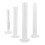 8Pcs Transparent Plastic Test Tubes Measuring Cylinders for Science 1