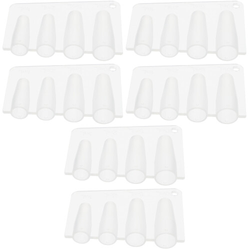 6Pcs Compact Transparent Nurse Bottle Opening Device Ampoule Opener 2