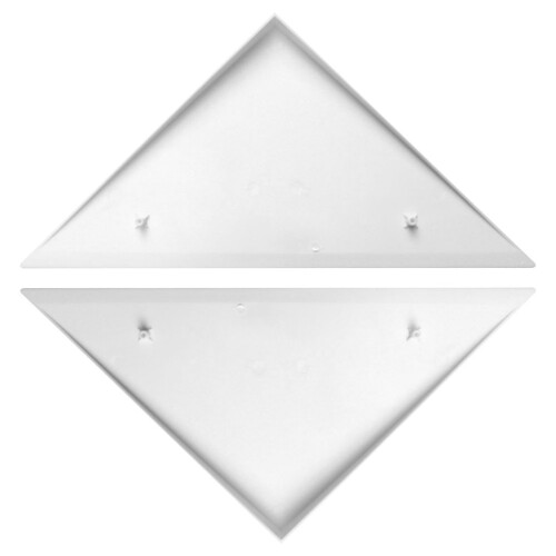 8Pièces Couvre-Angles Protecteurs Blancs En -Foot 2