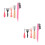 10Pcs Hair Comb Cleaner Tool Set Multi-Material Efficient for Barbers 2