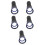 5pcs Hand Held Egg Lamp Accessories Abs Quail 5