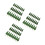 72Pcs Realistic Plastic Miniature Trees for Model Railway Decor Green 9