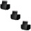 150Pcs Black Shockproof Bubble Packing Pouches Storage Bags 6