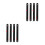 8Pcs Compact Black Soccer Score Counters for Interactive Table Games 9