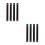 8Pcs Compact Black Soccer Score Counters for Interactive Table Games 6